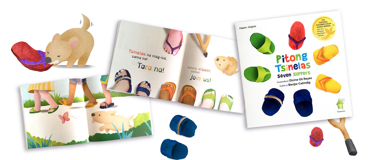PITONG TSINELAS (Seven Slippers) - Bilingual Paperback Edition